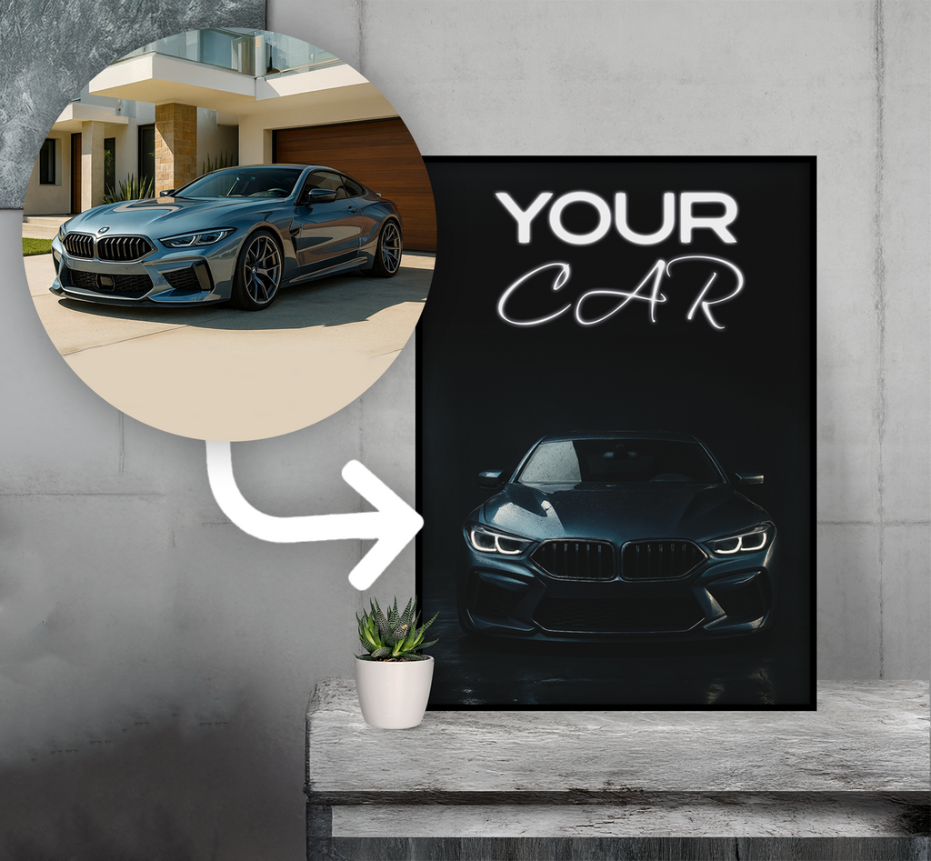 Dein Auto, Dein Poster - Night Edition GearPrint