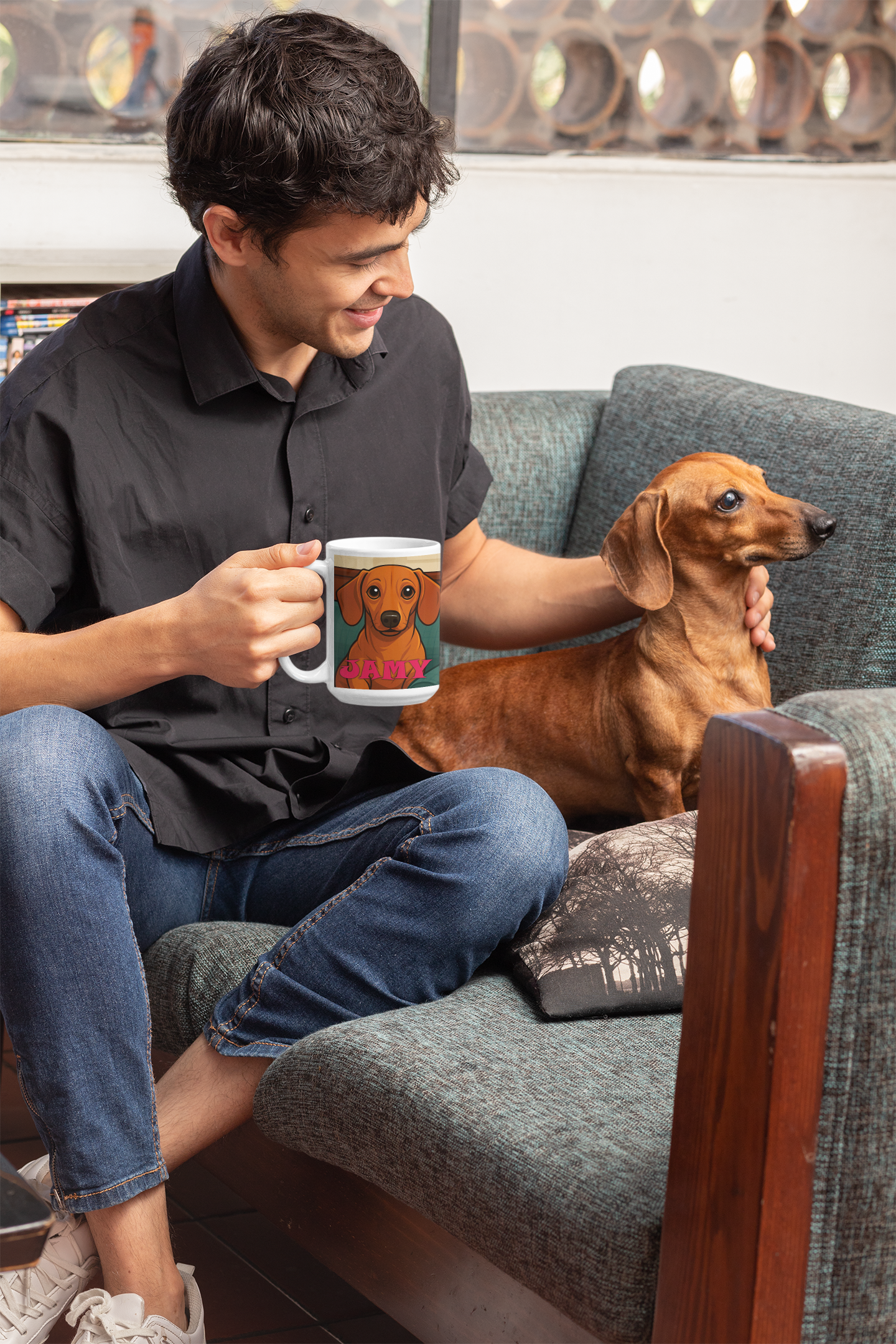 Deine Haustier-Tasse im Comicstyle! GearPrint