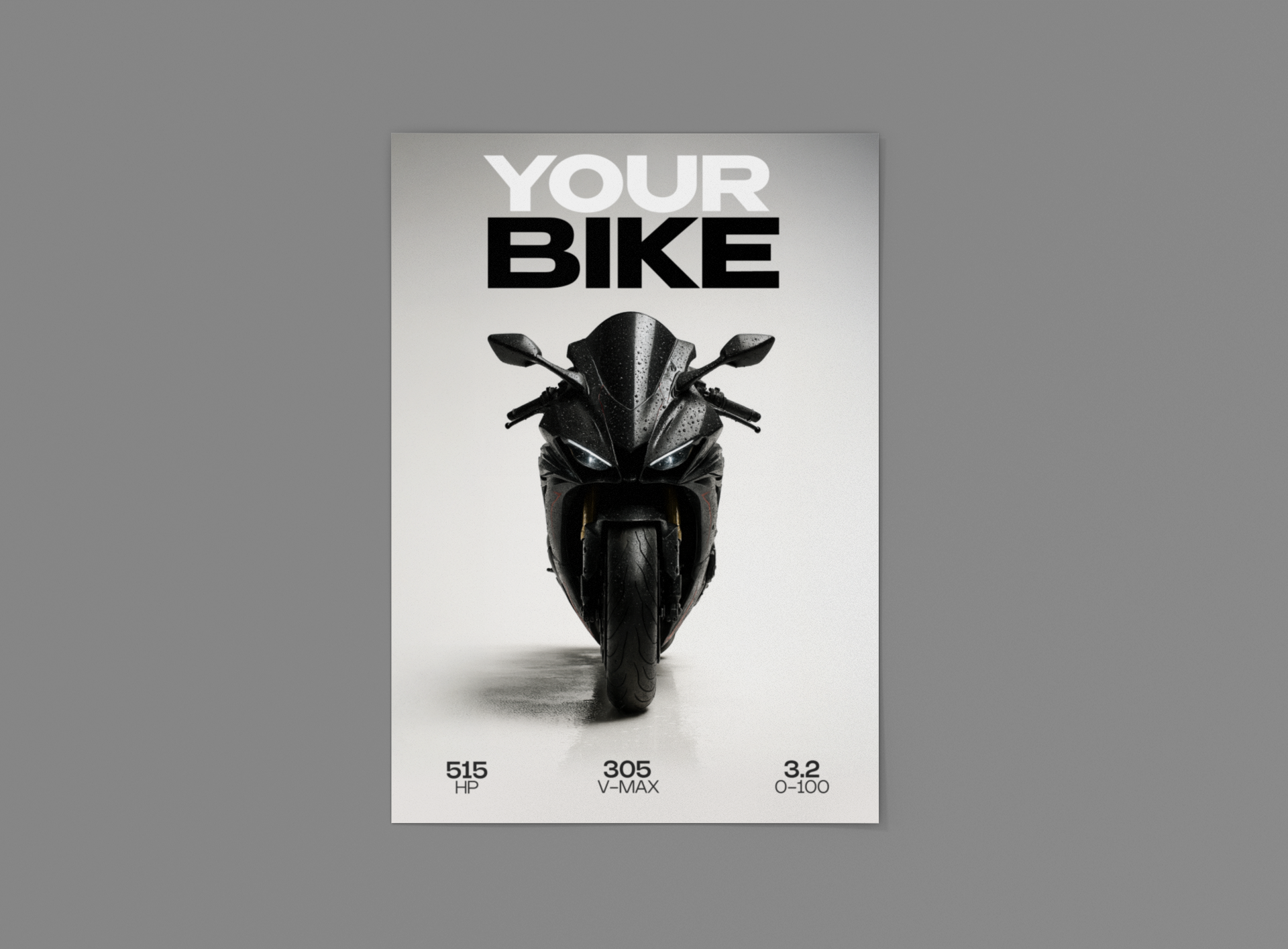 Dein Bike, Dein Poster - Arctic Edition GearPrint