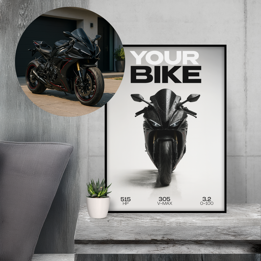 Dein Bike, Dein Poster - Arctic Edition GearPrint
