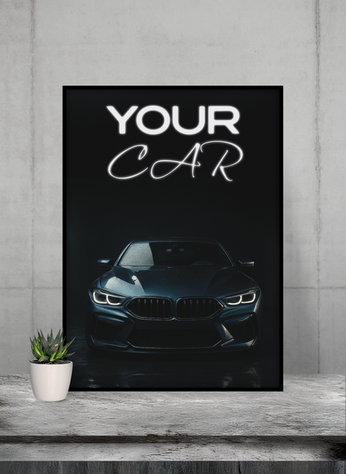 Dein Auto, Dein Poster - Night Edition GearPrint